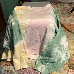 American Eagle womens tie dye sweatshirt